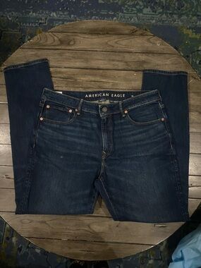 American Eagle Outfitters Men's Indigo Straight Jeans